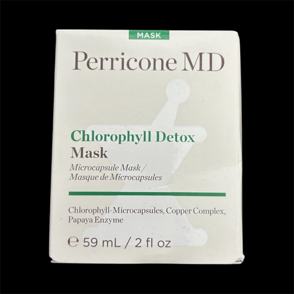 NEW Perricone MD Chlorophyll Detox Mask, 2 FL OZ